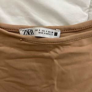 Zara Tan Top